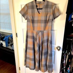 Gorgeous preppy plaid Pendleton wool dress.